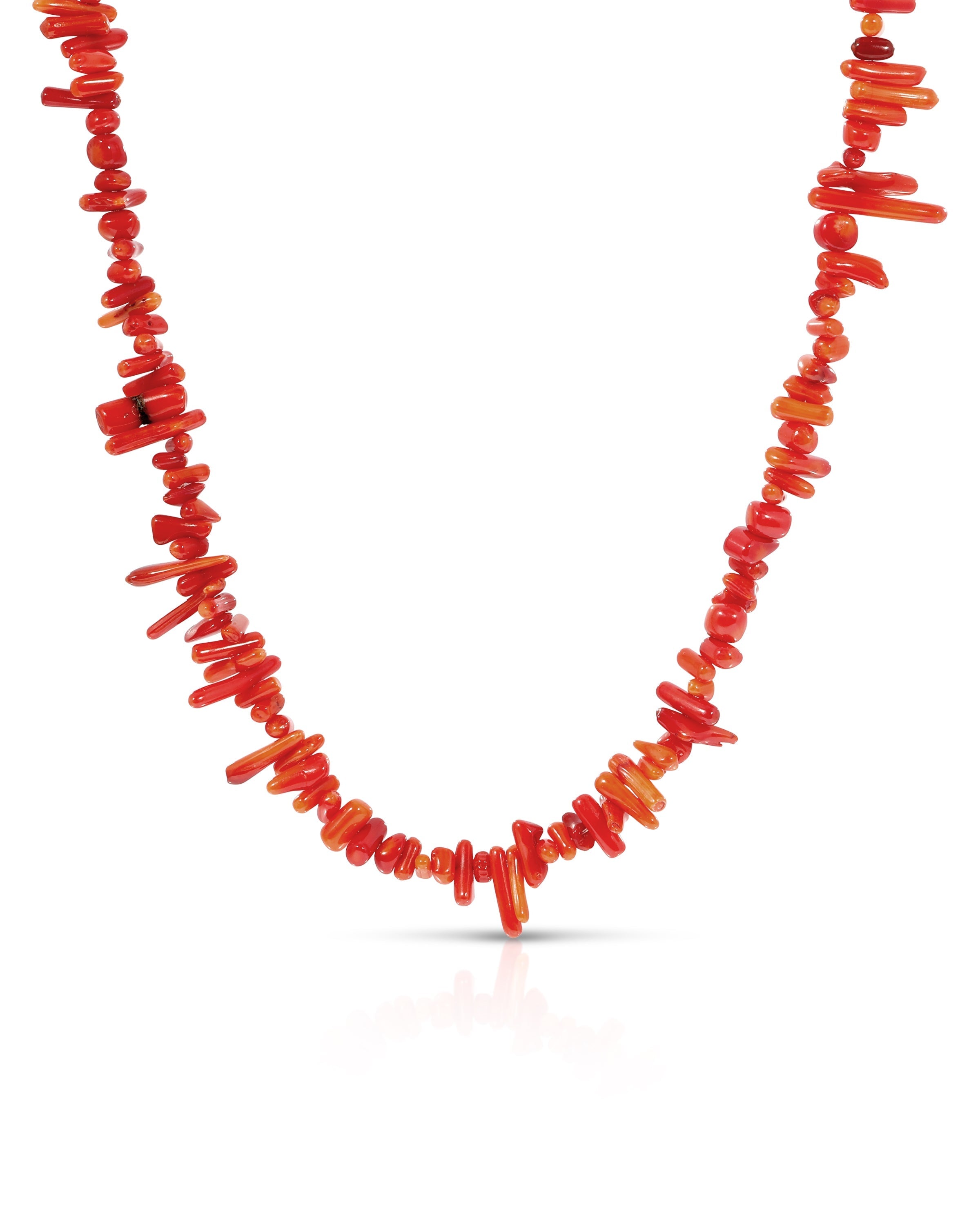 Red Coral store Necklace