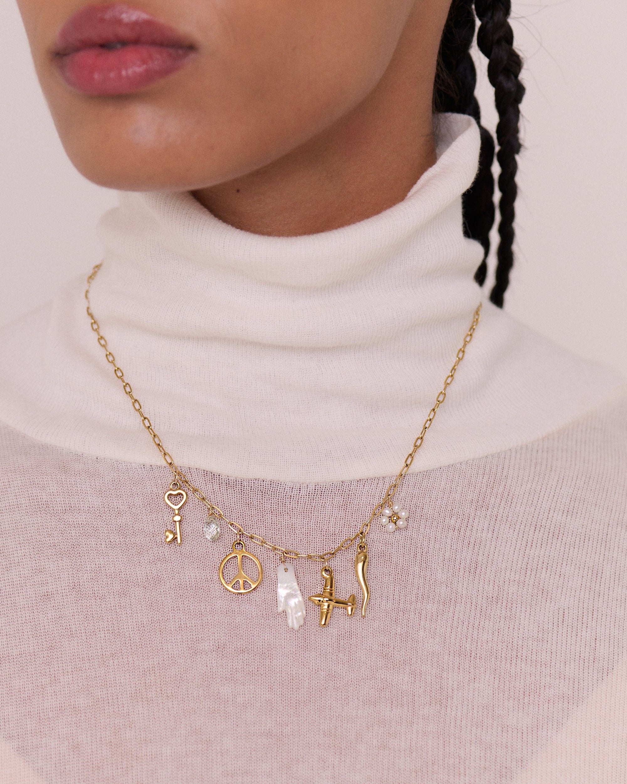 Goals Charm Necklace