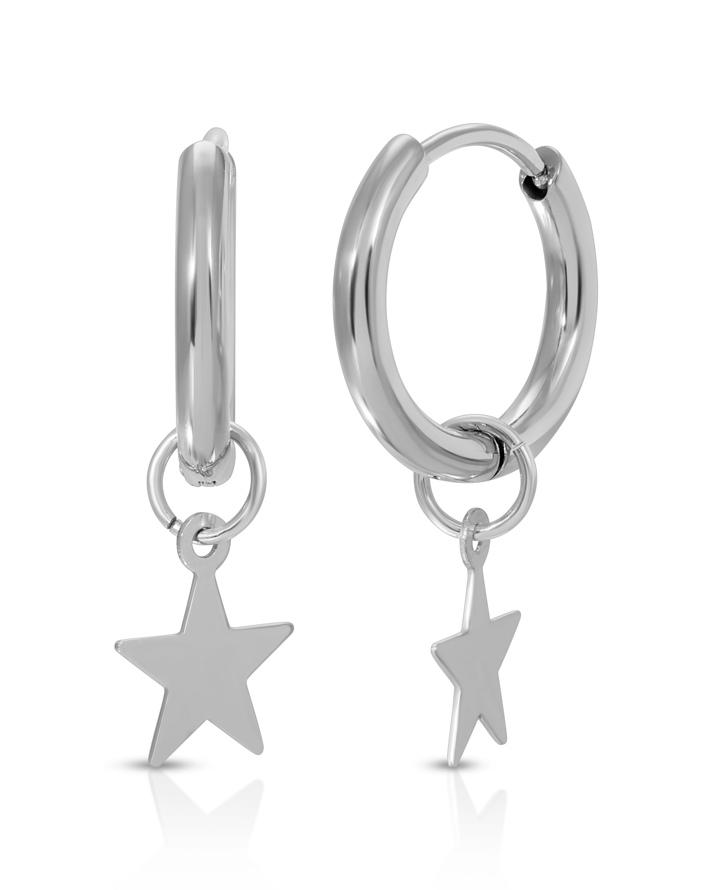 Kisstar Hoop Earrings