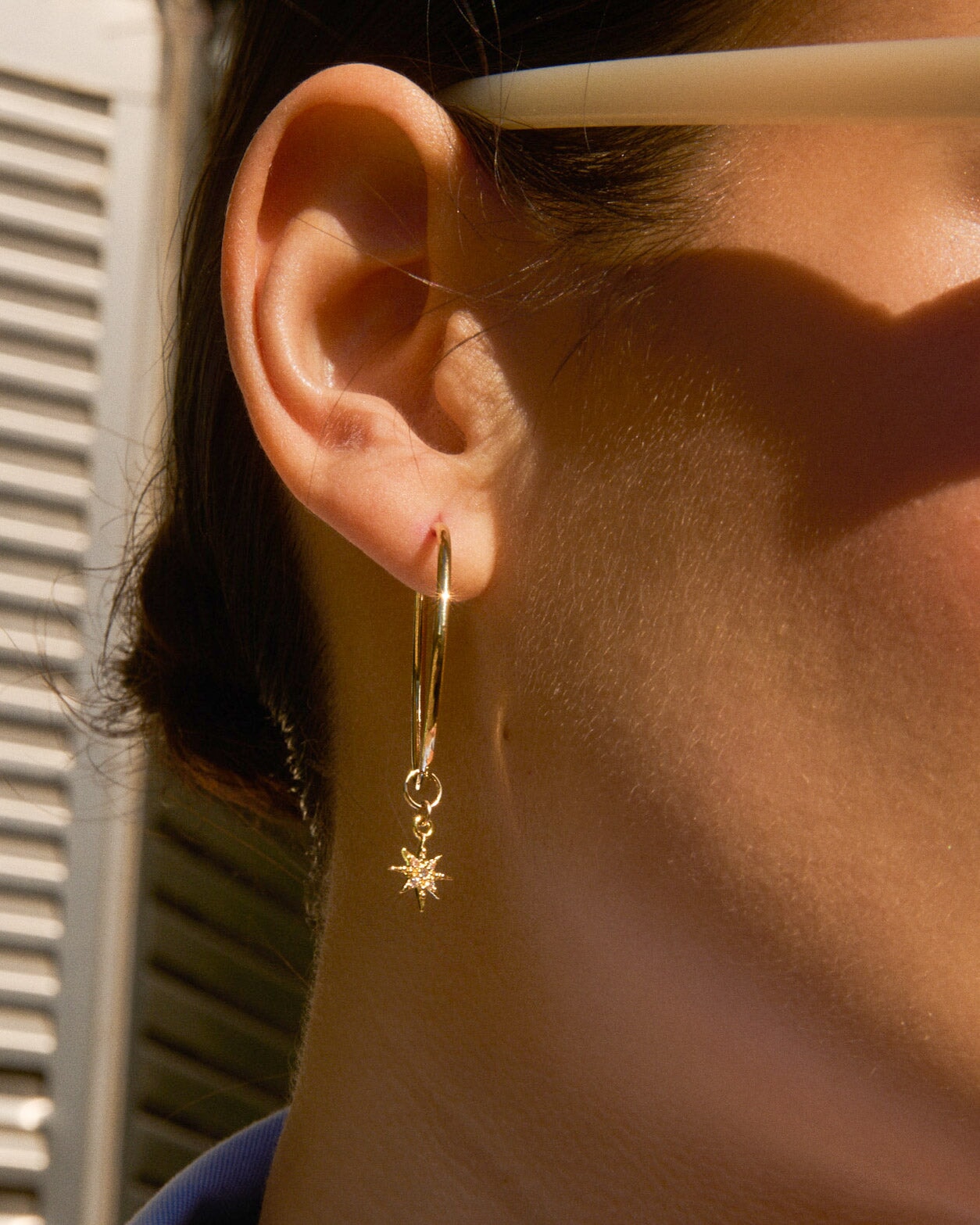 Soleil Hoop Earrings