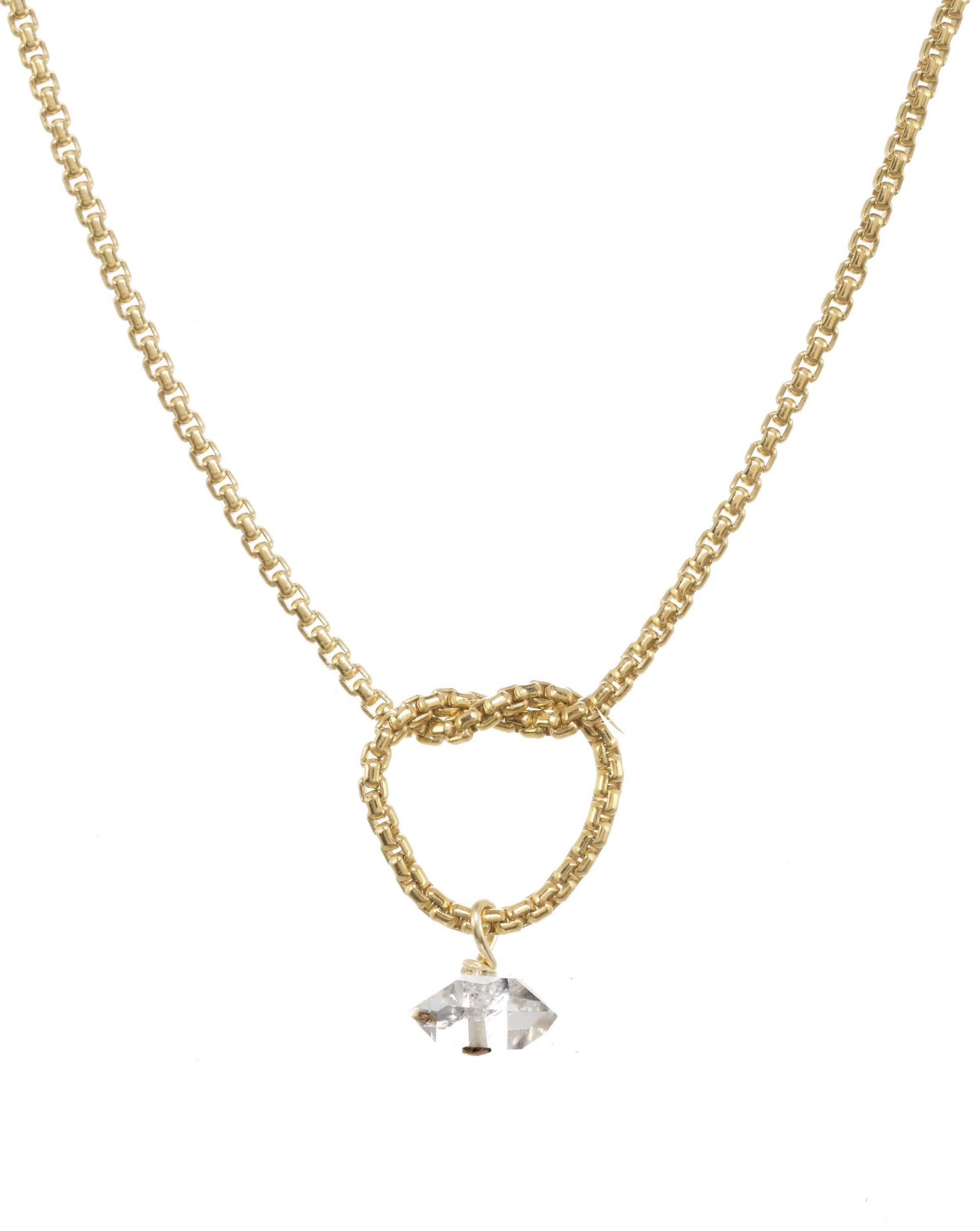 Love Knot Necklace – Belesmé - Memorable Jewelry Gifts