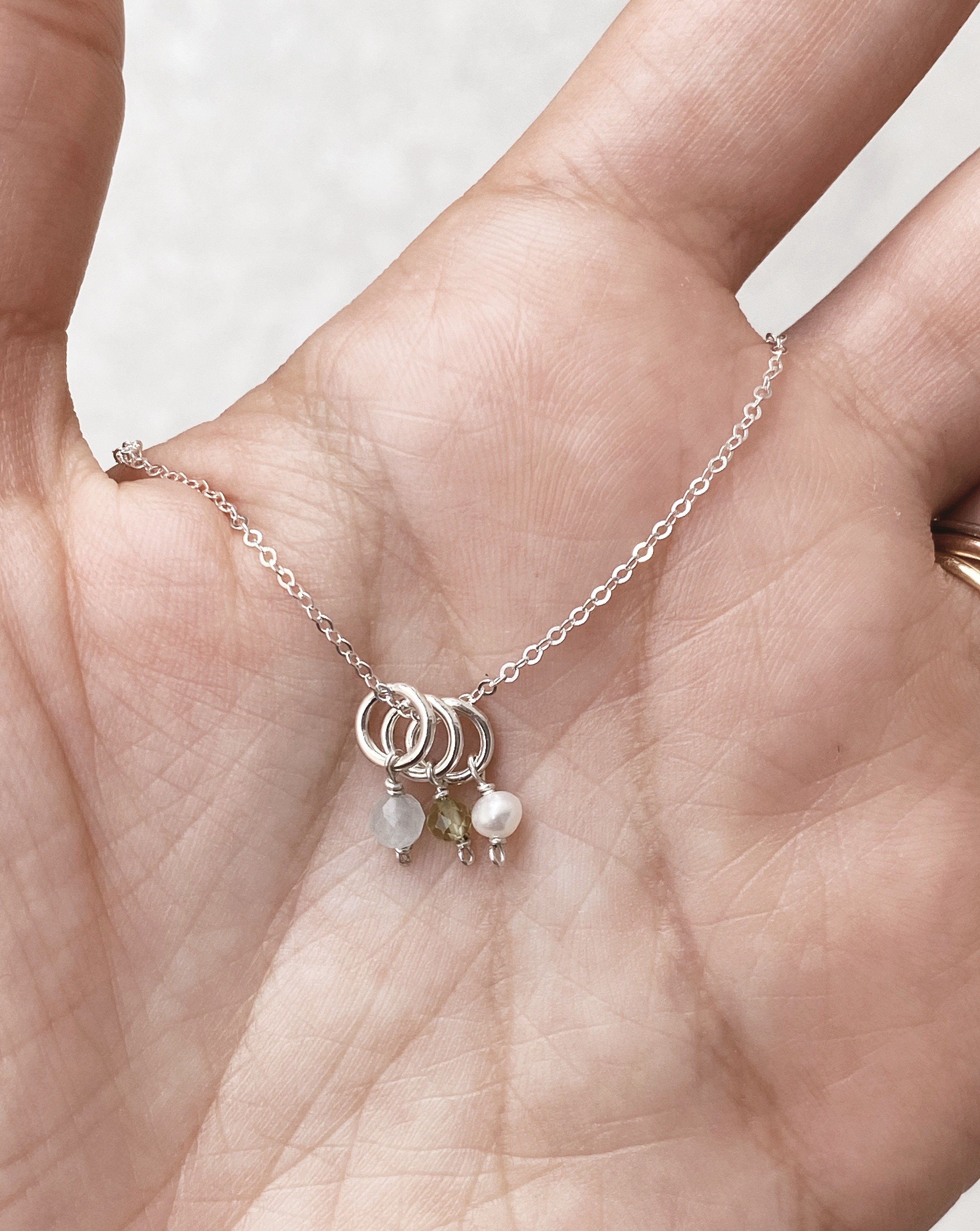 One Love Birthstone Necklace