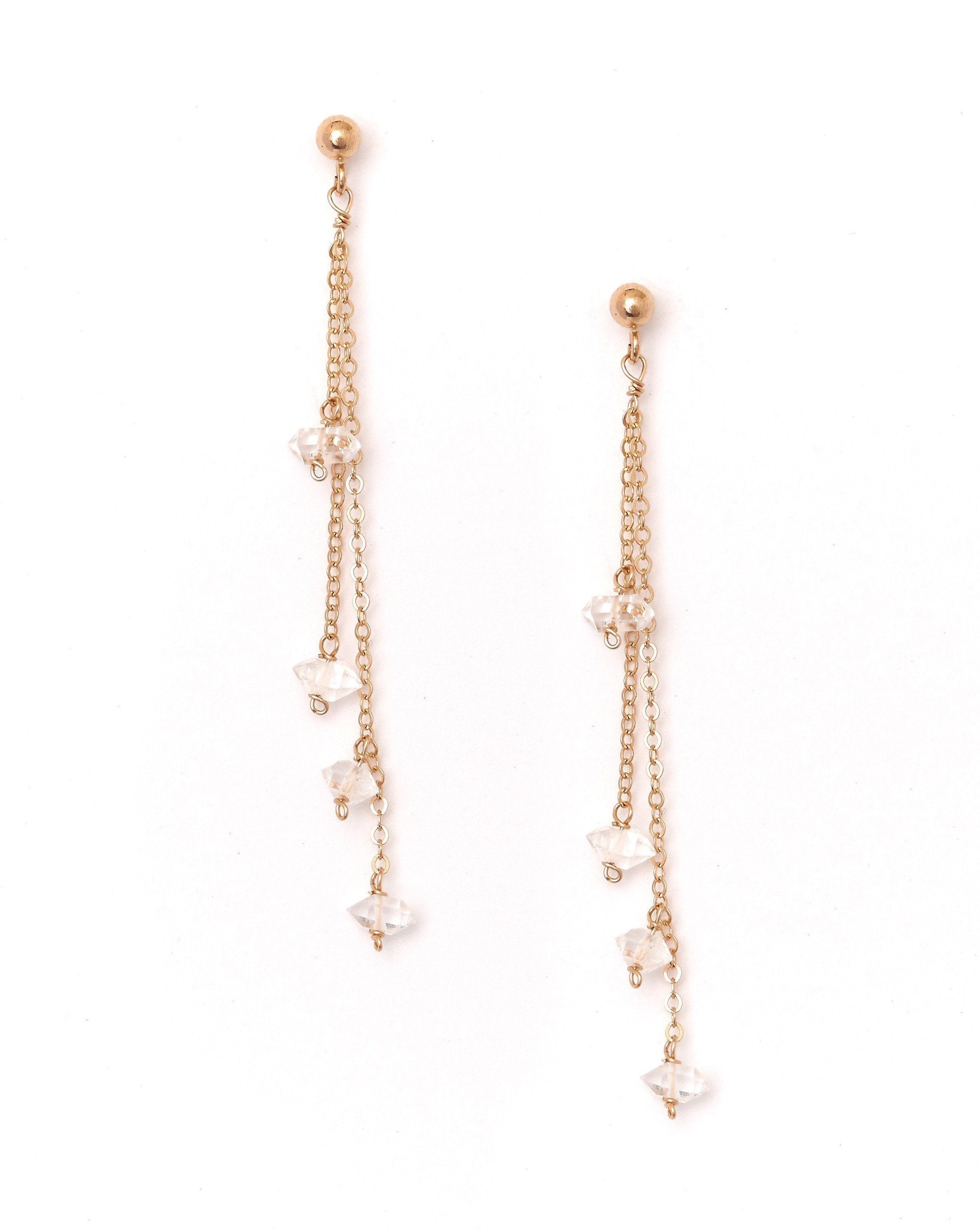 Rocio Herkimer Earrings – KOZAKH Jewelry